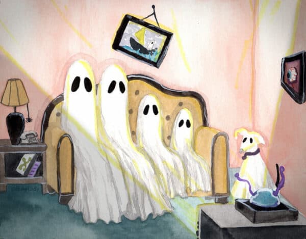 GHOSTOBER 2020 #1/31 - Ghost Family [SOLD]