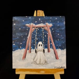 Ghost Swing Mini-Canvas [SOLD]