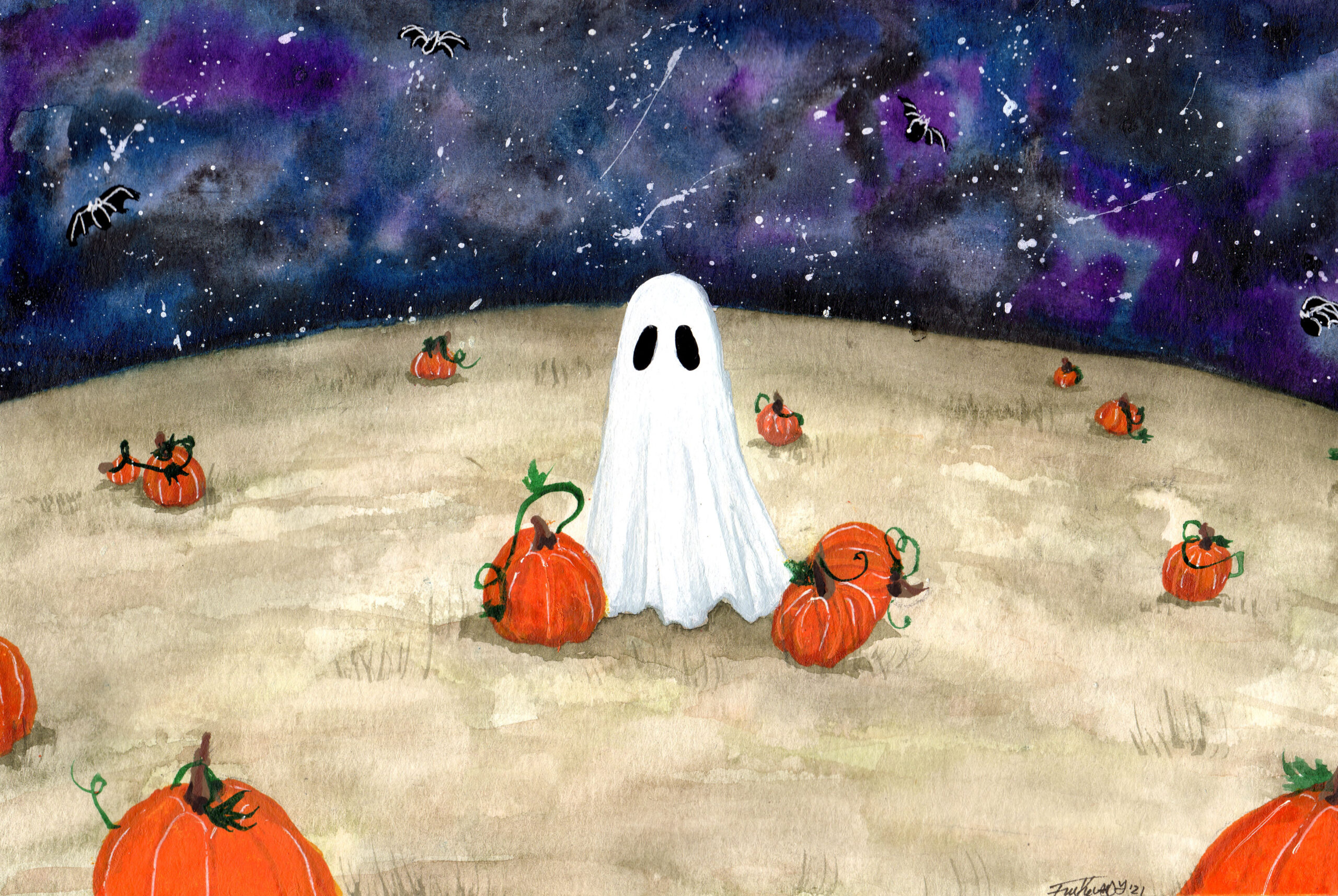 pumpkin patch ghost