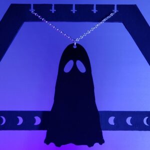 Ghost Pendant - Black