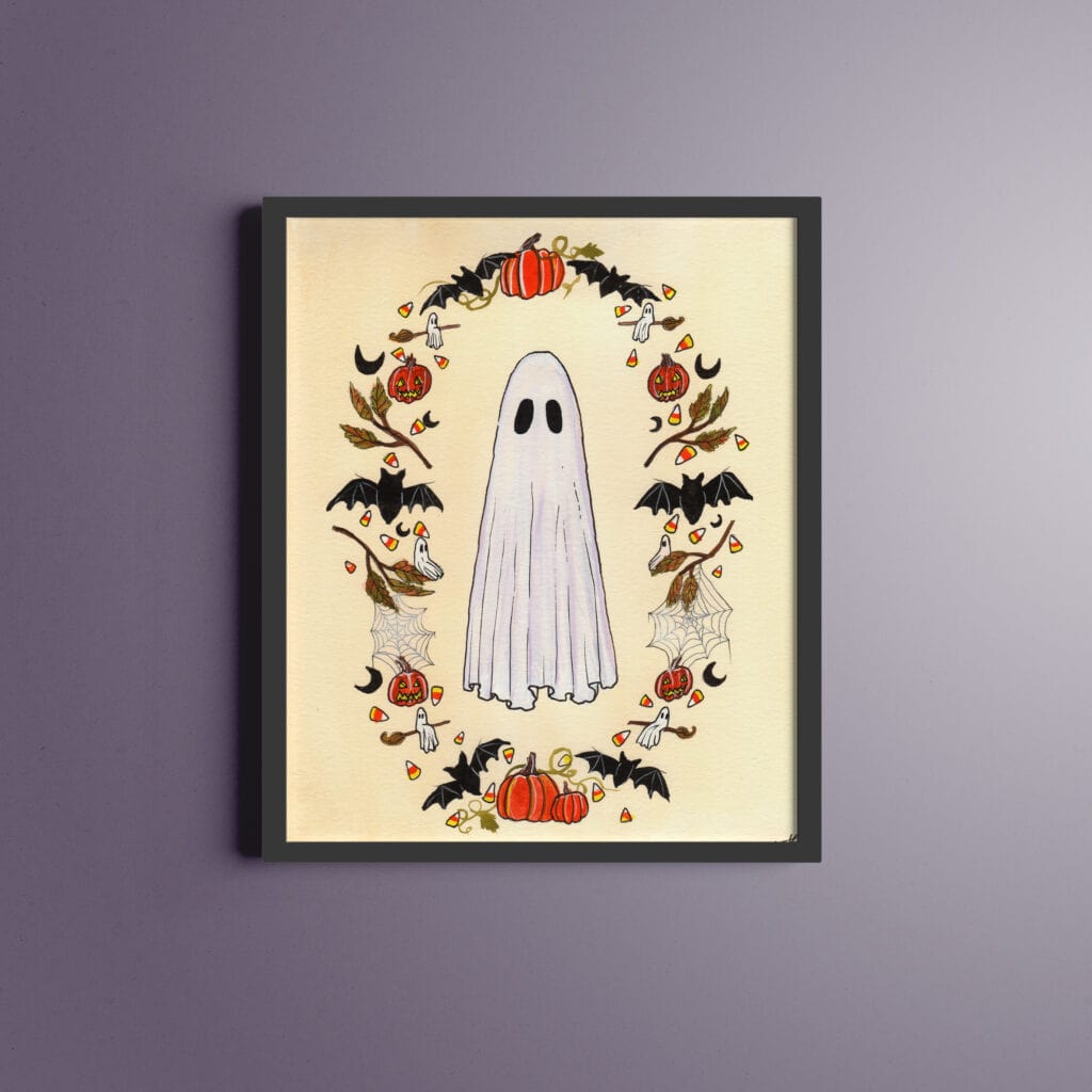 Ghost Paintings and Prints - FREE US Shipping - Flukelady