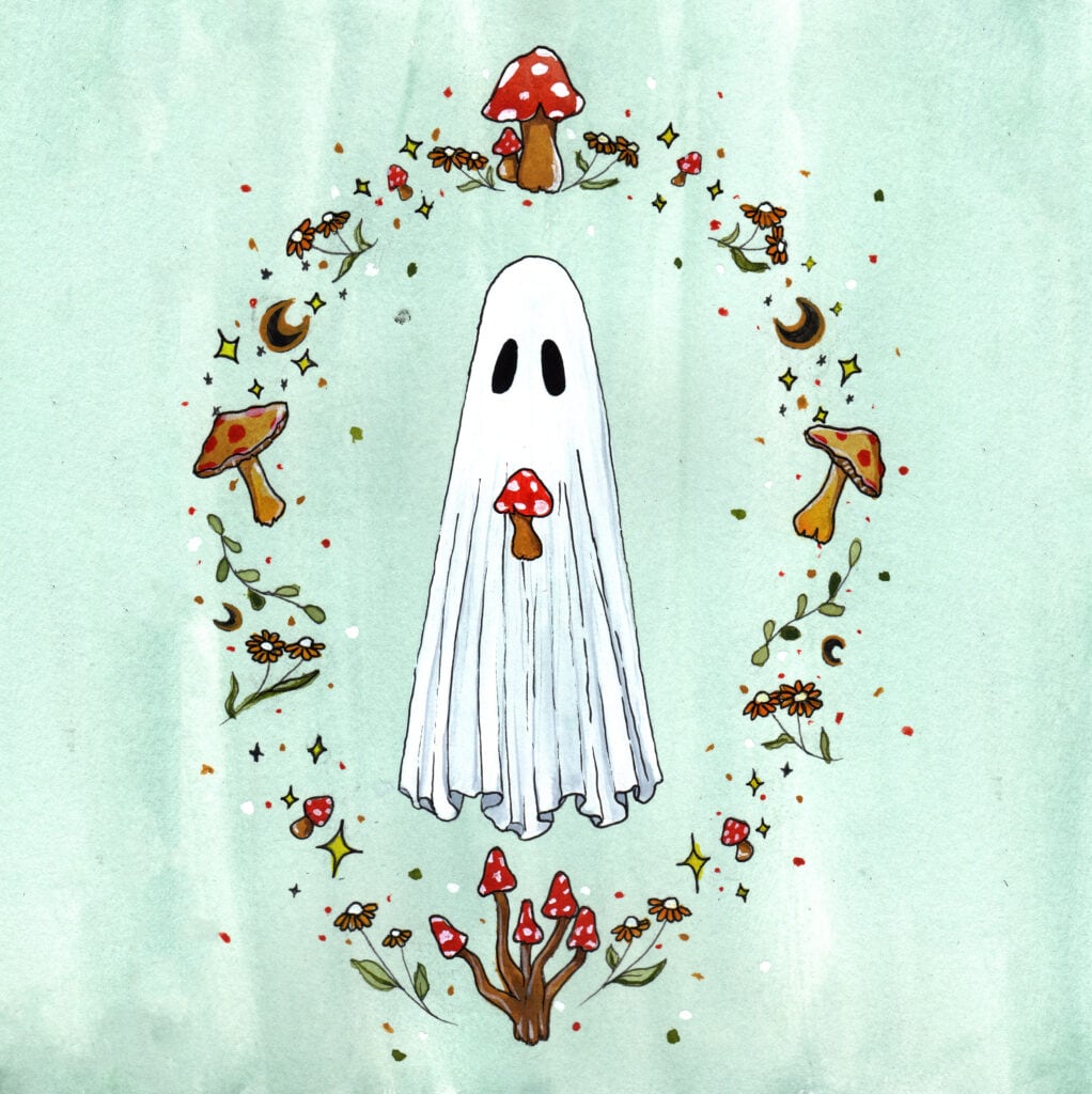 Halloween Ghost - iPhone Case - Flukelady