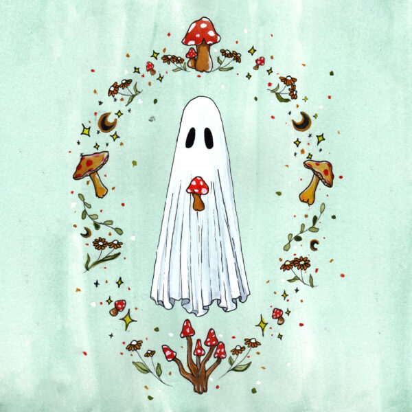 Magical Mushroom Ghost