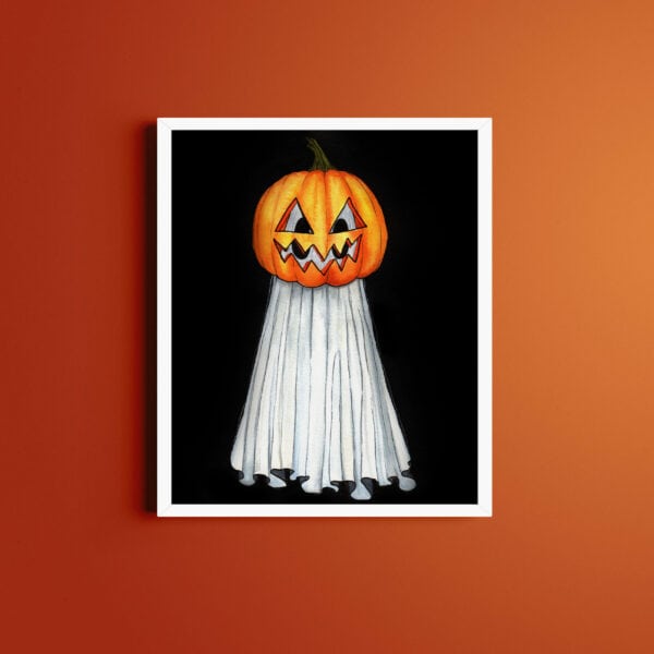 Pumpkin Head Ghost