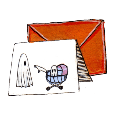 Ghost Greeting Cards