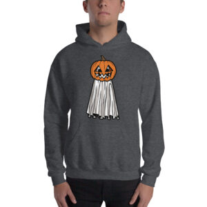 Pumpkin Head Ghost - Unisex Hoodie