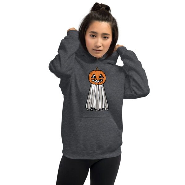 Pumpkin Head Ghost - Unisex Hoodie