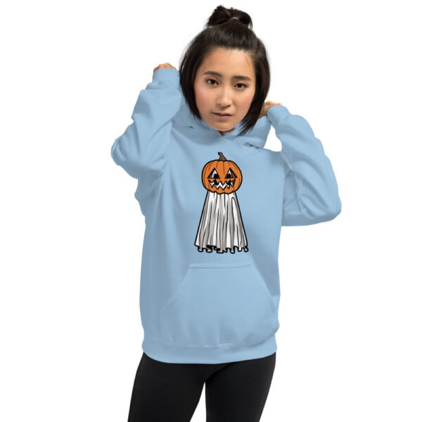 Pumpkin Head Ghost - Unisex Hoodie