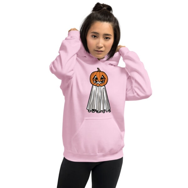 Pumpkin Head Ghost - Unisex Hoodie