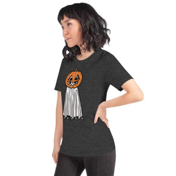 Pumpkin Head Ghost - Unisex Tee