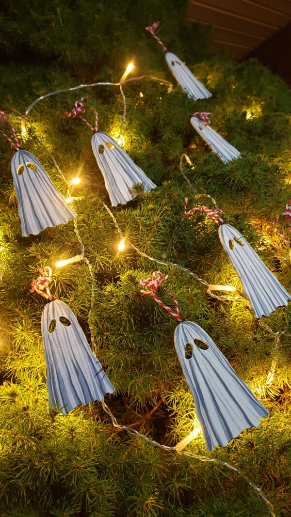 Holiday Ghost Ornaments - Image 5