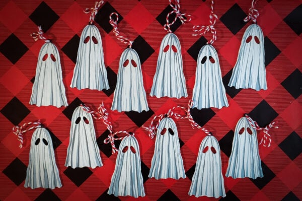 Holiday Ghost Ornaments - Image 4