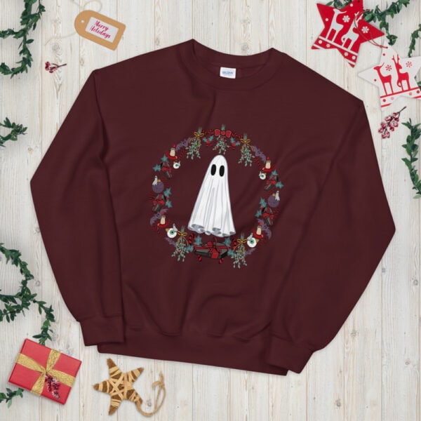 Holiday Ghost - Unisex Sweatshirt