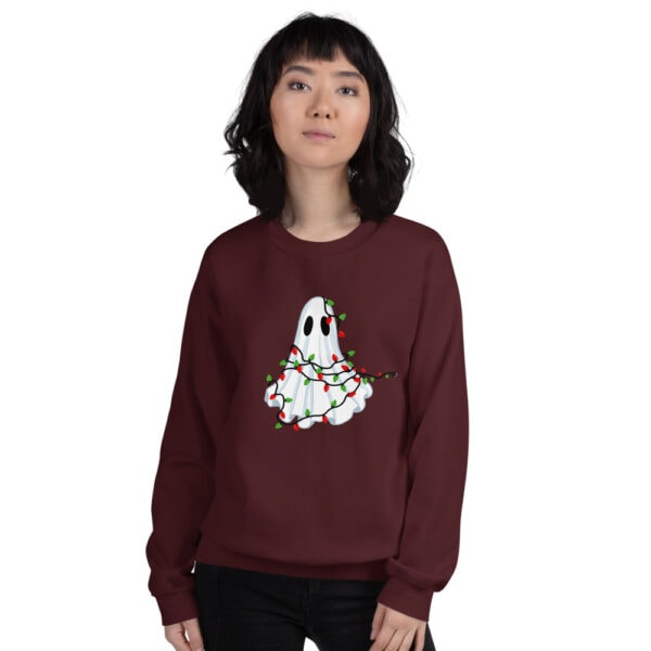 Wrapped Up Ghost - Unisex Sweatshirt