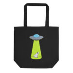 UFO Ghost Eco Tote Bag