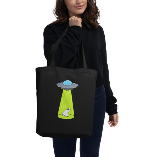 UFO Ghost Eco Tote Bag