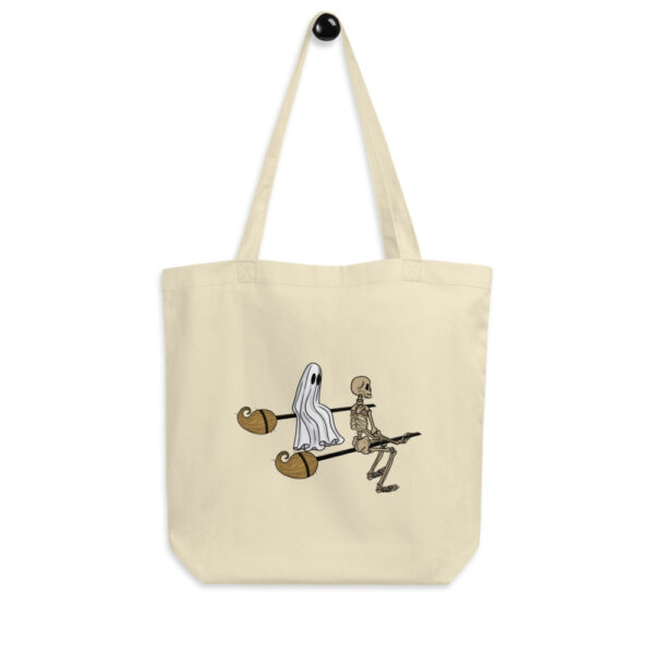 Skeleton & Ghost Eco Tote Bag