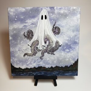 Eldritch Ghost Canvas Painting