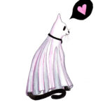 Ghost Cat with Heart