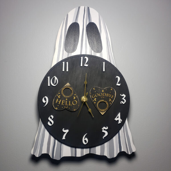 Handmade Ghost Clock #02