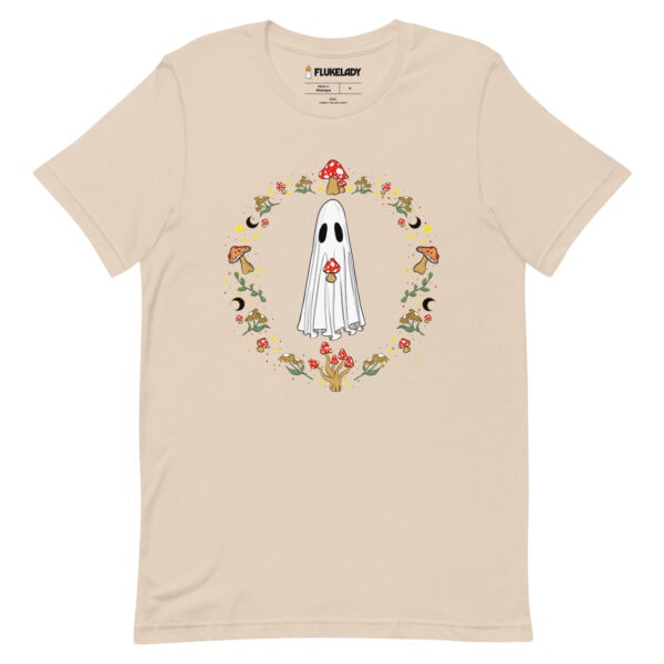 Mystical Mushroom Ghost - Unisex T-Shirt