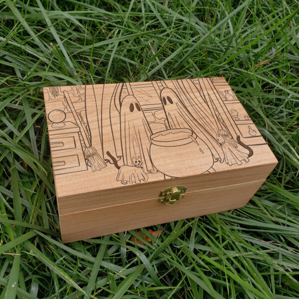 Handmade Box #12-A - Ghost Baby