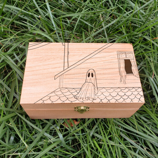 Handmade Box #12-E - Roof Ghost