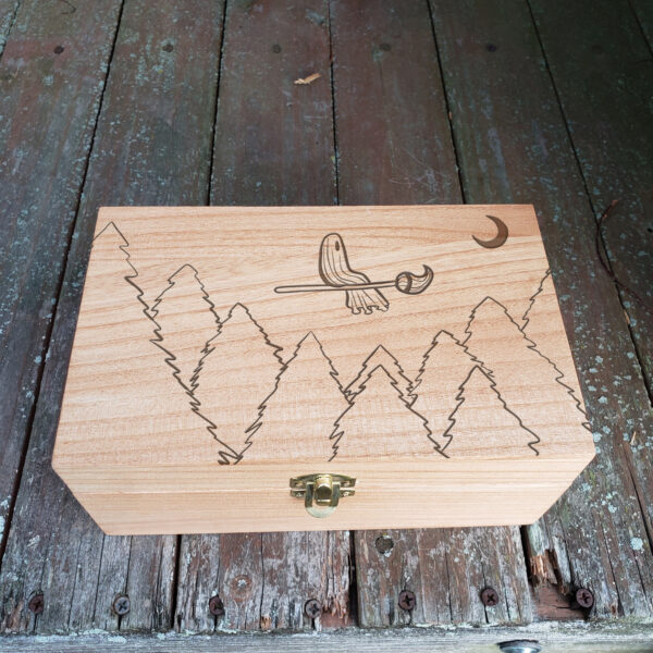 Handmade Box #12-J - Ghost Witch