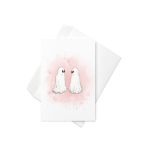 Ghost Love Greeting card