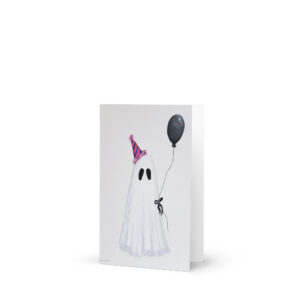 Birthday Ghost II Greeting card
