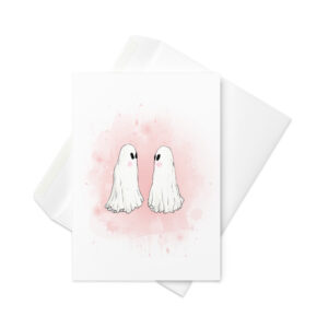 Ghost Love Greeting card