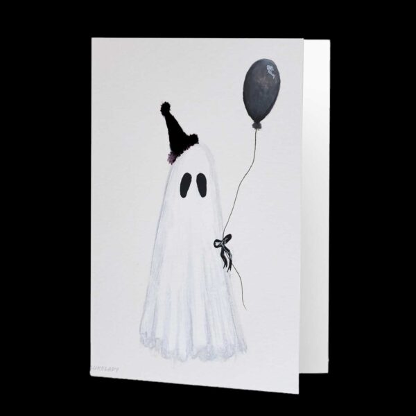 Birthday Ghost II Greeting card