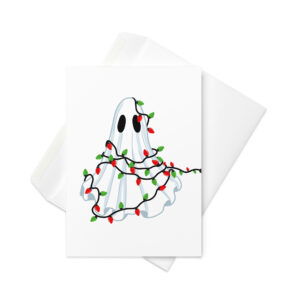 Wrapped Up Ghost Greeting card
