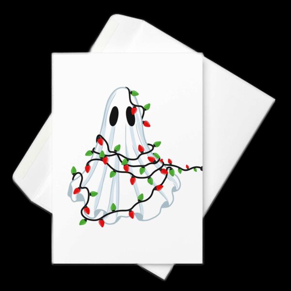 Wrapped Up Ghost Greeting card