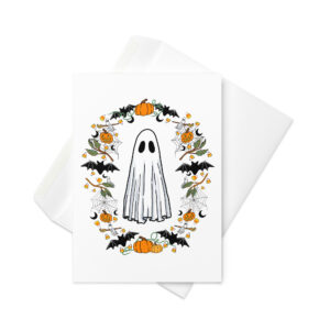 Halloween Ghost Greeting card