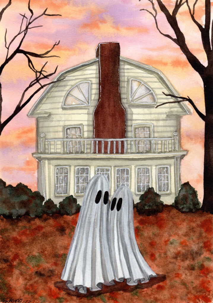 'Haunted House' (2022) | Ghost Painting | Amityville Horror