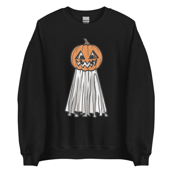 Pumpkin Head Ghost - Unisex Sweatshirt