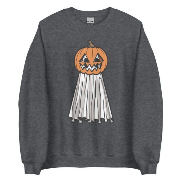 Pumpkin Head Ghost - Unisex Sweatshirt