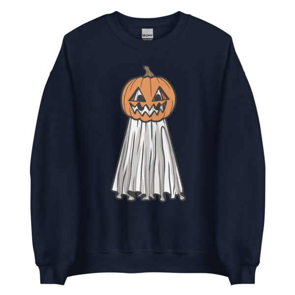 Pumpkin Head Ghost - Unisex Sweatshirt