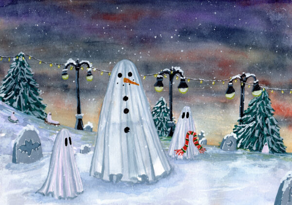 Snowman Ghosts