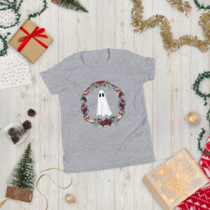 Holiday Ghost - Youth Short Sleeve T-Shirt