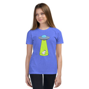 UFO Ghost - Youth Short Sleeve T-Shirt