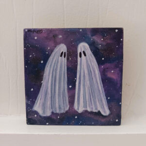 Ghosts in Space - Mini Canvas Original