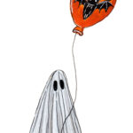 Little Ghost With Balloon
