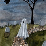 Graveyard Ghost - Mini Painting