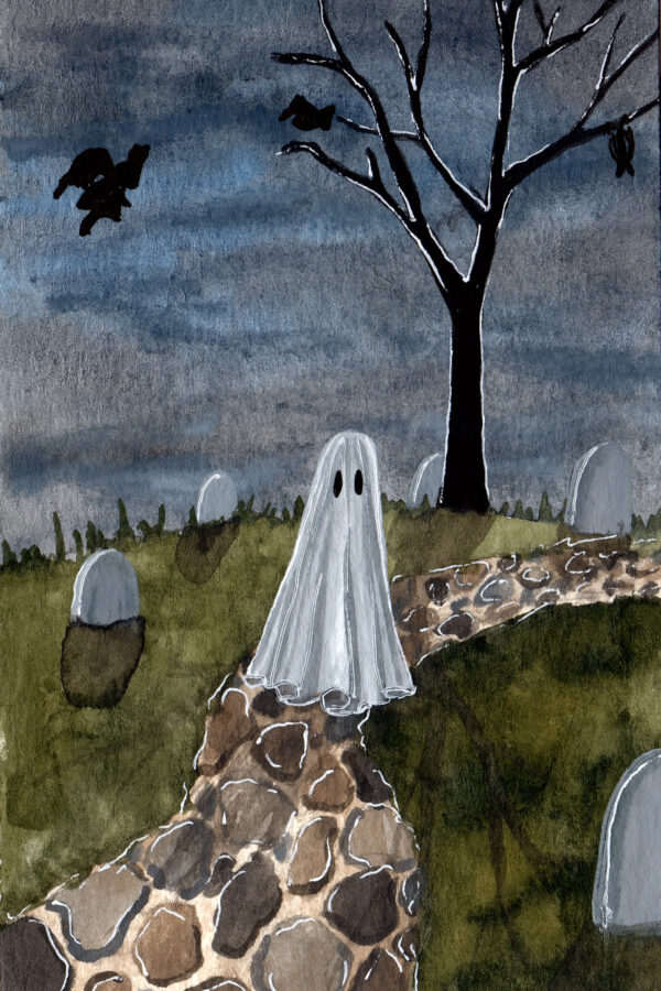 Graveyard Ghost - Mini Painting