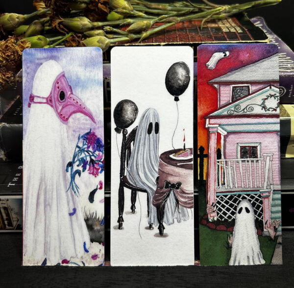 Pastel Ghosts - Bookmark Set