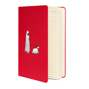 Ghost Ghost Dog Hardcover bound notebook