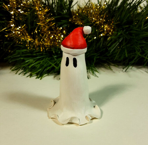 Adopt A Ghosts - Holiday Ghosts Clay Statuette Set of 3