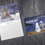 2024 Ghost Calendar by Flukelady